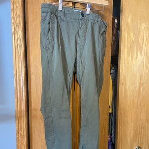 Zara flat front cotton 31 pant hardly worn